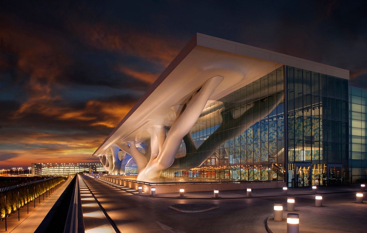 QNCC - Highlighting the Sidra Tree at Night